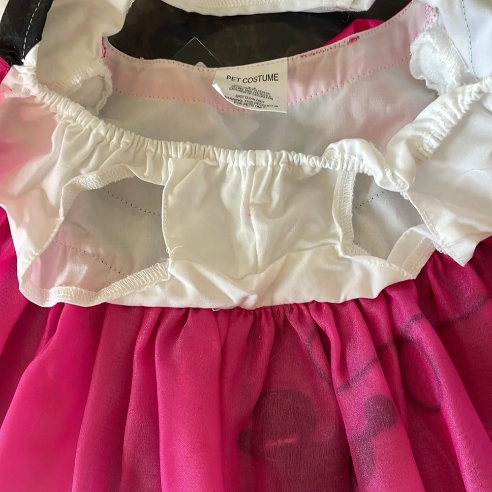 NEW! Cute Poodle Skirt Dog Halloween Costume Size Medium